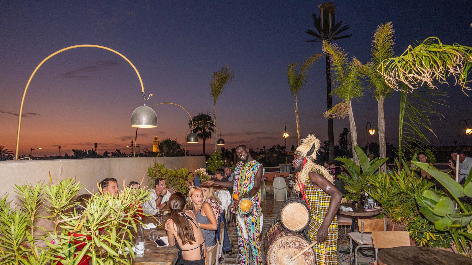 Romantic restaurants in Marrakech